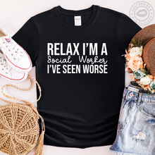 Load image into Gallery viewer, Relax, I'm A Social Worker