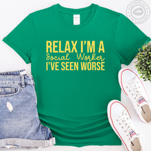 Load image into Gallery viewer, Relax, I'm A Social Worker