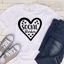 Load image into Gallery viewer, Social Worker Heart
