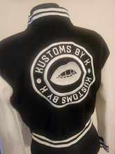 Load image into Gallery viewer, Cropped Letterman Jacket