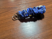 Load image into Gallery viewer, Hockey Scrunchie Wristlet Keychain