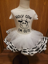 Load image into Gallery viewer, Holy Cow I&#39;m Cute Tutu Set
