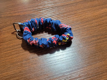 Load image into Gallery viewer, Baseball Scrunchie Wristlet Keychain
