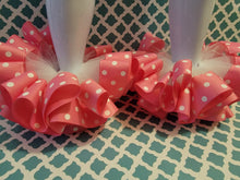 Load image into Gallery viewer, Pink Polka Dot Tutu Anklets
