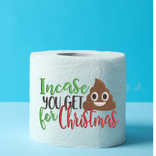 Load image into Gallery viewer, Embroidered Christmas Toilet Paper
