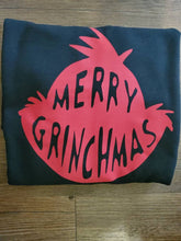 Load image into Gallery viewer, Merry Grinchmas crewneck sweatshirt
